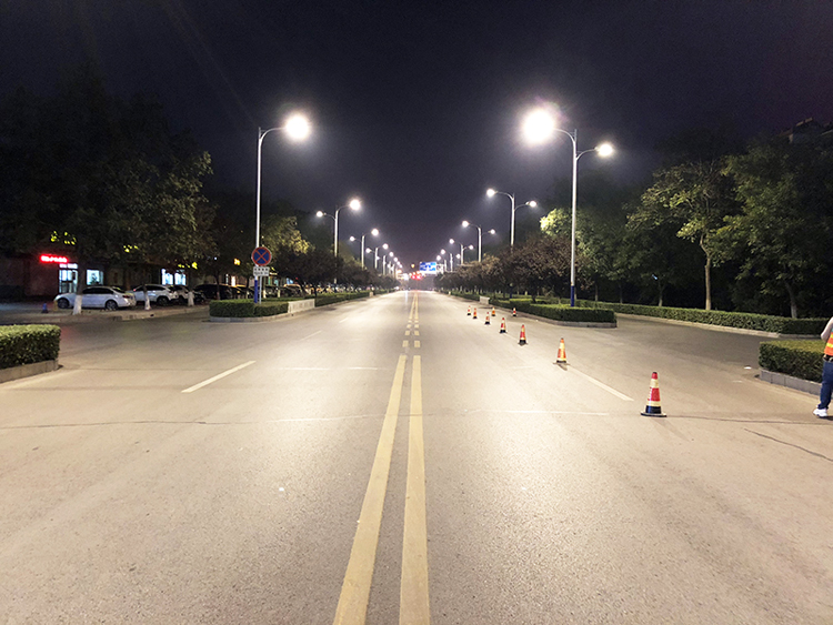 桓臺縣漁洋街、中心大街路燈節(jié)能改造工程